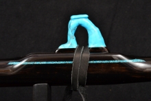 Nigerian Ebony Native American Flute, Minor, Mid F#-4, #F29C